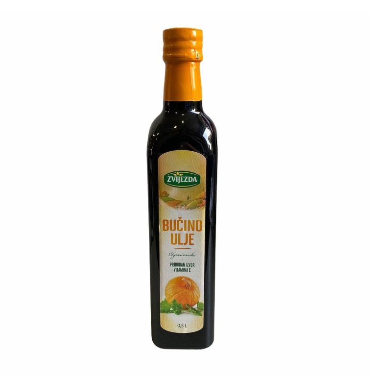 Zvijezda Virgin Pumpkin Seed Oil | Bučino Ulje 500ml