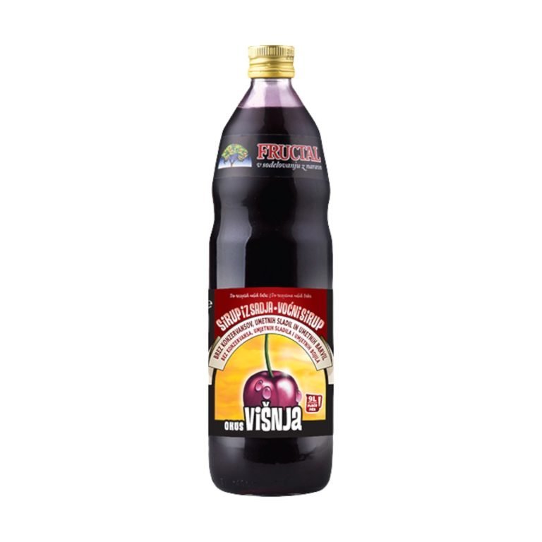 Fructal Sour Cherry Syrup | Sirup od Višnje 1l